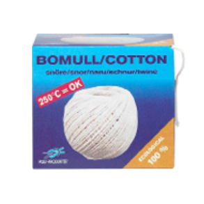 Toppits Stegesnor bomuld 1 mm